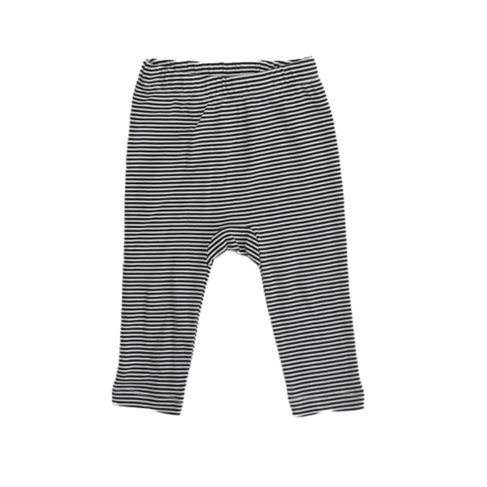 Tea Collection Girls Navy Stripe Leggings size: 6-9 Months